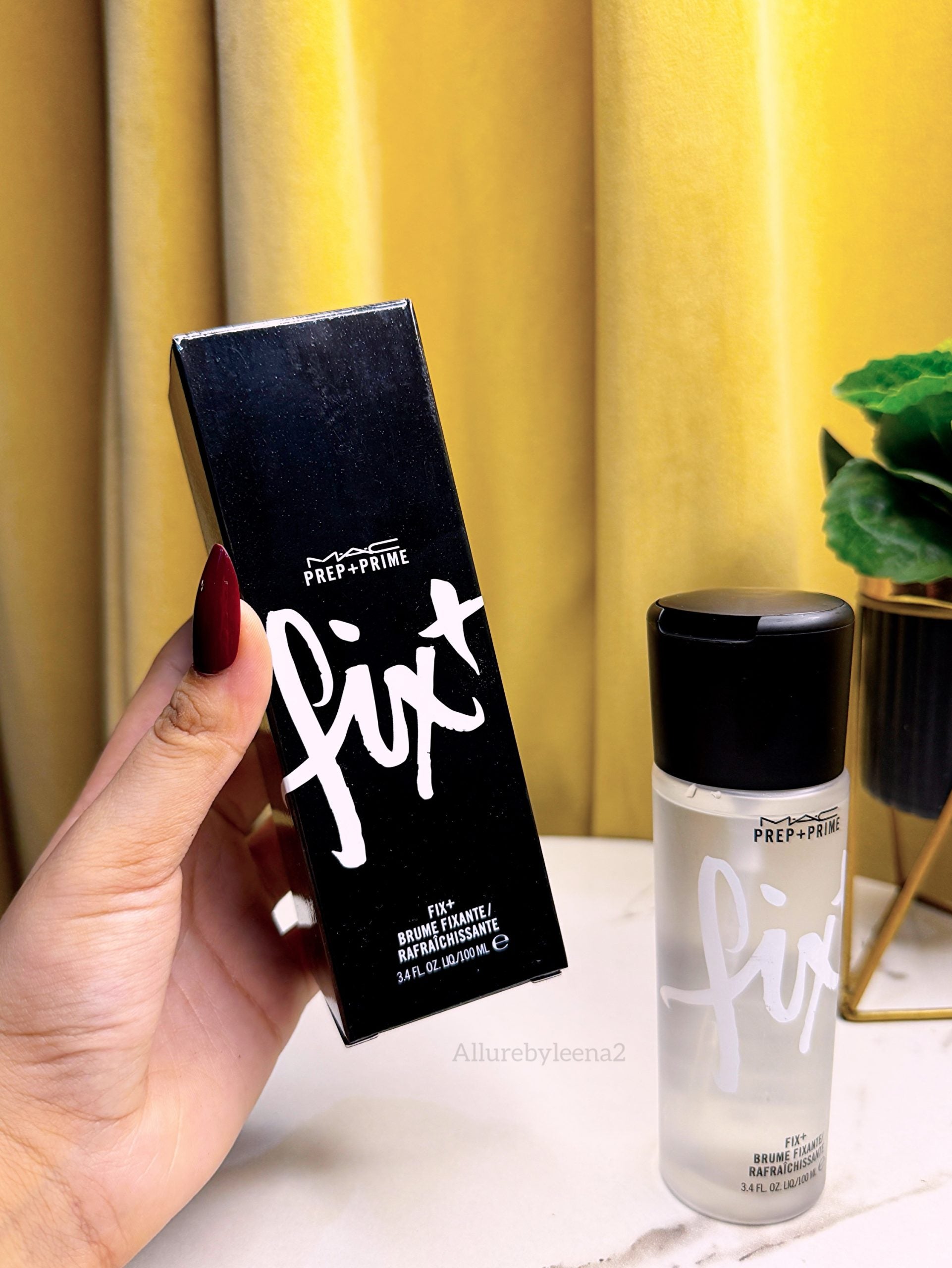 MAC Cosmetics Prep + Prime Fix+ Setting Spray. 