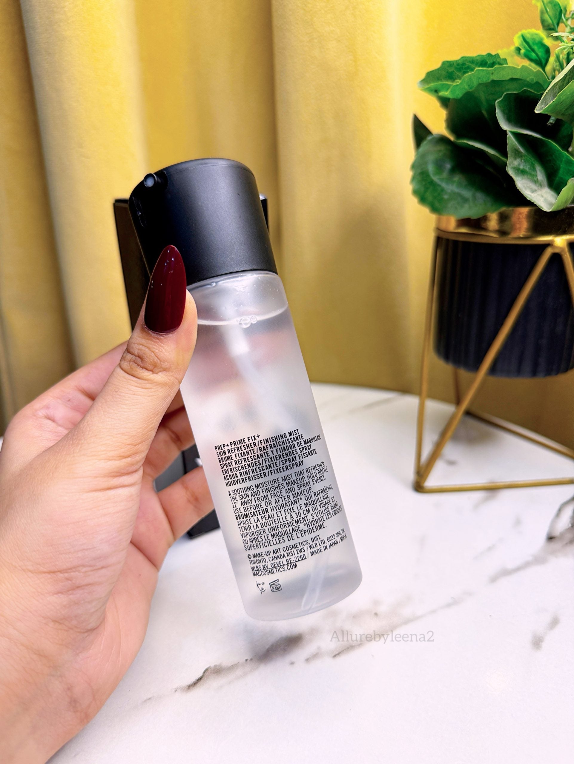 MAC Cosmetics Prep + Prime Fix+ Setting Spray. 
