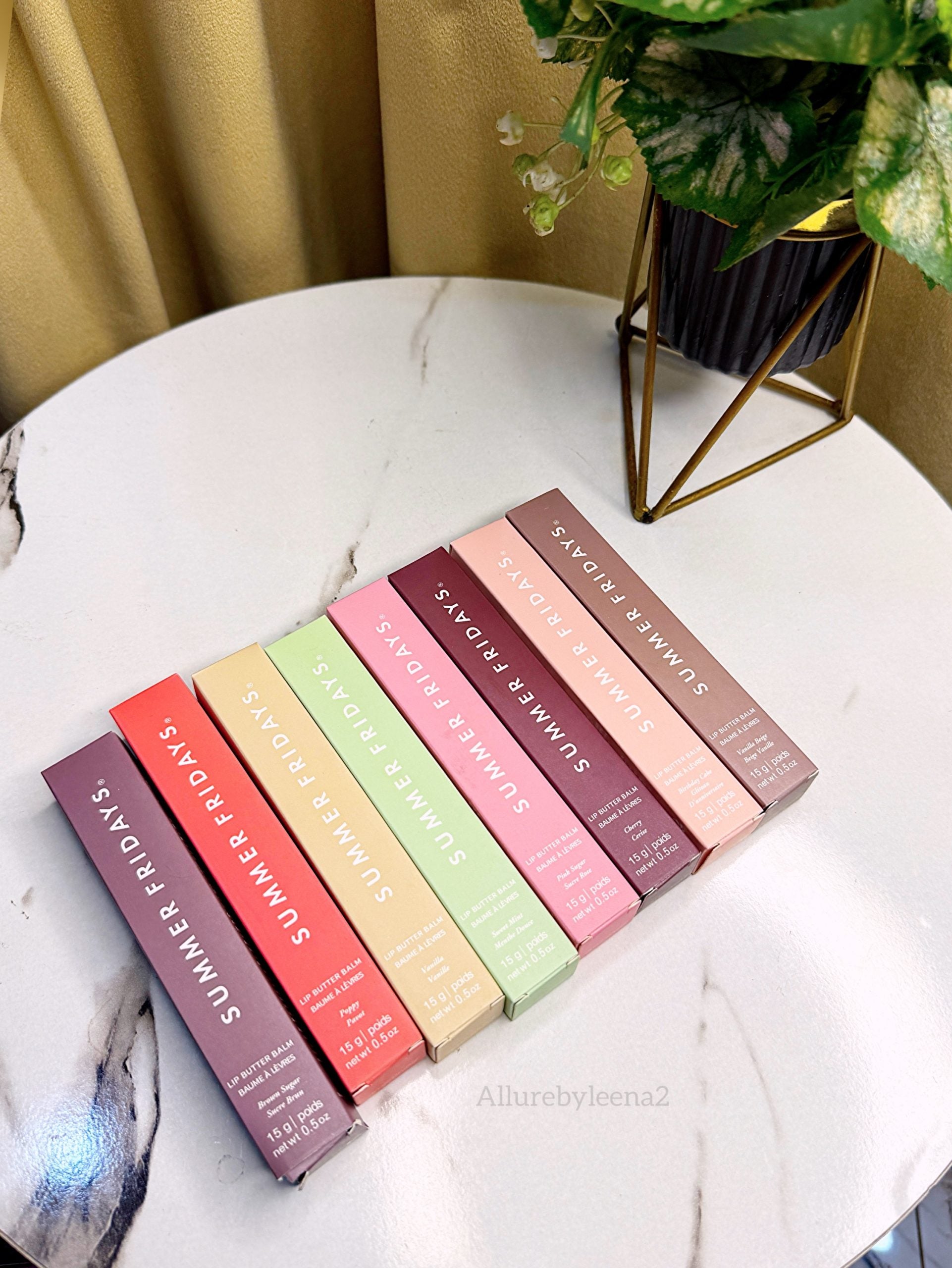 Summer Fridays Lip Butter Balms